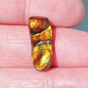 Fire Agate Gem AAA Quality from Slaughter Mountain Arizona 9.34 ct. - Picture 1 of 1
