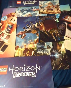 9-teiliges LEGO Horizon Adventures Spiel Release Store Marketing Werbe Poster Kit - Bild 1 von 8