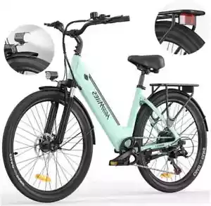 🔥2025 Milecity 1 City E-Bike 26 Zoll 250W Damen Pedelec 25km/h Elektrofahrrad - Bild 1 von 10