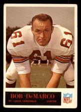 1965 Philadelphia Football #106 to #196 - Complete your set - You pick the card