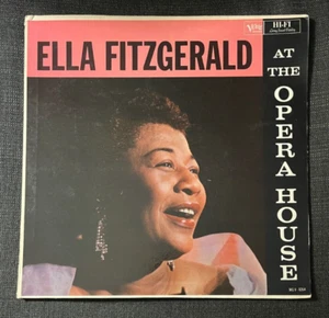 ELLA FITZGERALD - at the OPERA HOUSE ~VERVE 8264 w/Hawk, Stitt, Flip, Pres, Getz - Picture 1 of 3