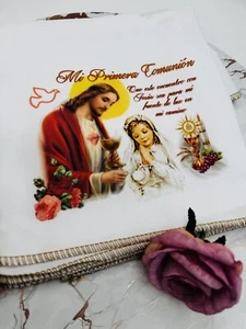 12 FIRST COMMUNION PARTY FAVORS NAPKINS GIRL RECUERDOS PARA COMUNION DE NINA - Picture 1 of 3