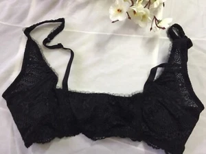 Palmers Bra Size us 32a it2a ue70a Unpadded wireless black - Picture 1 of 9