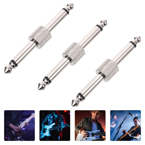 3 Pcs Effect Pedals Adapter Audio Connector Guitar Board Accessories