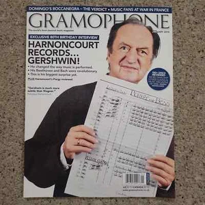 Gramophone Classical Music Nikolaus Harnoncourt Poulenc Gershwin France Reviews - Imagen 1 de 3
