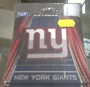 NEW YORK GIANTS FOAM COASTER SET NIP - Picture 1 of 1