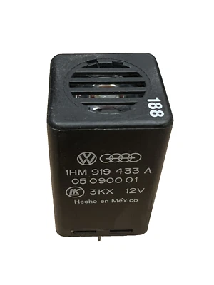 Relé de advertencia del cinturón de seguridad del timbre de puerta Volkswagen Jetta 1993-2002 OEM 1HM 919 433 A Foto 1 de 4