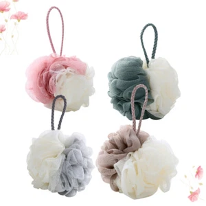 Shower Brush Exfoliating Brush Shower Wet Dry Brushing Bath Loofahs Sponge - Bild 1 von 12
