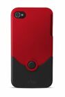 Ifrogz Luxe Case Custodia Per Iphone 4G Colore Rosso Nero K2h
