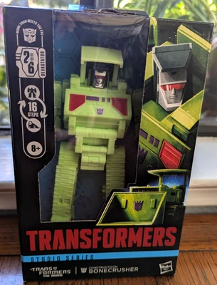 Transformers Constructicon Bonecrusher Deluxe Class Studio Series NEW - Image 1 of 4