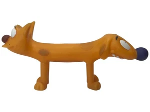 Vintage 1999 Nickelodeon Katze Hund Cartoon Vinyl Figur Spielzeug Kaugummi Halter Nick - Bild 1 von 11