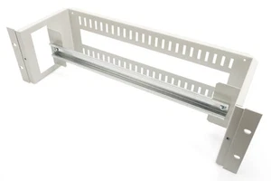 DIGITUS Hutschienenträger 19 Zoll - 3HE - Rückseite mit Kabel-Durchführung - DIN - Photo 1/4