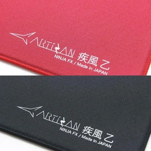ARTISAN Hayate Otsu V2 Gaming Mouse Pad Mid/Soft/Xsoft L/XL/XXL Nero/Rosso Vino - Foto 1 di 15
