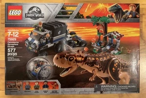 LEGO JURASSIC WORLD 75929 - CARNOTAURUS GYROSPHERE ESCAPE - SEALED!! BRAND NEW!! - Picture 1 of 2