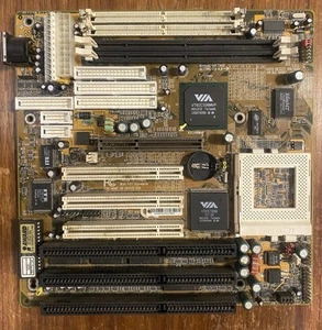 Vintage Shuttle HOT-591P V3.1 Motherboard Socket 7 - Untested - *READ* - Picture 1 of 6