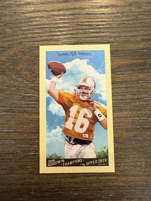 2009 Upper Deck Goodwin Champions #45 Peyton Manning Mini - Image 1 of 2