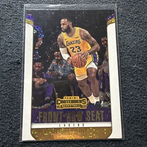 Asiento de primera fila 2018-19 Panini Contenders LeBron James Dazzle #7 - Imagen 1 de 2