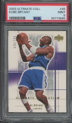 2003 Upper Deck Ultimate Collection #45 Kobe Bryant /750 Mint PSA 10 - Image 1 of 2