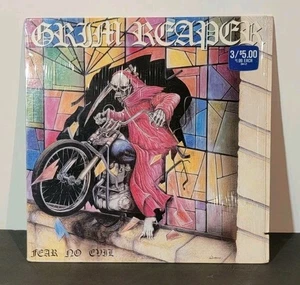 Grim Reaper-Fear No Evil- 1985 Vinyl Record Album Heavy Metal RCA Records - Picture 1 of 10