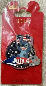 Disney 102320 WDI Holidays Stitch Fourth of July MOC Pin MOG - Bild 1 von 1