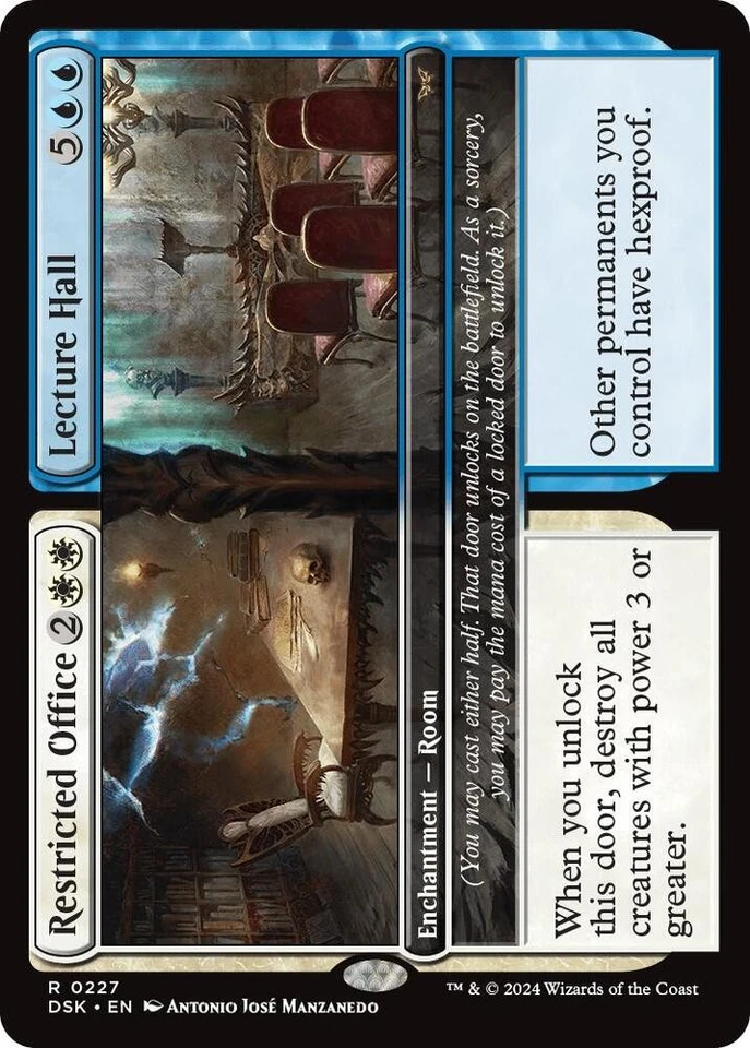 Restricted Office // Lecture Hall Duskmourn: House of Horror NM MTG Non-Foil - Image 1 of 1