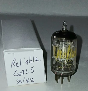 Tubo de vacío 6AL5 de colección probado bien confiable - Imagen 1 de 5