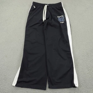 Vintage Abercrombie Fitch Hose Herren Medium Track Ankle Zip Y2K Streifen Elch Logo - Bild 1 von 13