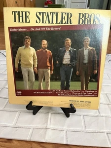 Vintage The Statler Bros Entertainers...On and Off the Record LP Album 1978 - Foto 1 di 6
