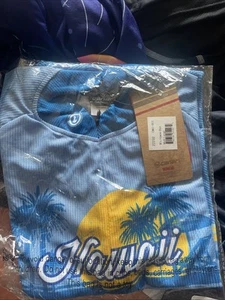 NEW Canari Womens Hawaii Blue Cycling Shirt Size L NWT NIB sunset - Picture 1 of 6