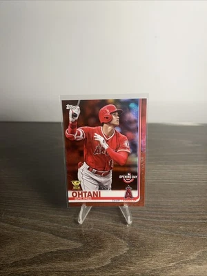 2019 Topps Opening Day Red Foil Shohei Ohtani #100 - Image 1 of 2
