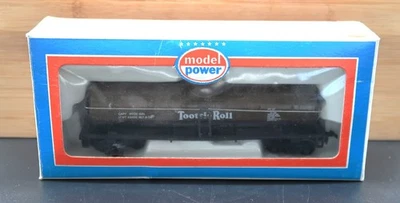 Vtg Model Power TOOTSIE ROLL Tanker Car HO Scale w/ Orig. Box #8031 - Image 1 of 4