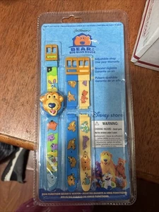 RARO orologio da polso HTF Bear In The Big Blue House mai aperto - Foto 1 di 5
