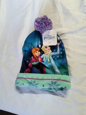 Gorro Disney Frozen Girls con pompón - 2 diseños: Elisa/Anna or Hidden Truth/Fr2 Foto 1 de 4