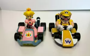Mario Kart Pull Back Speed Racers Princess Peach & Wario Kart Spielzeug aus Japan - Bild 1 von 7