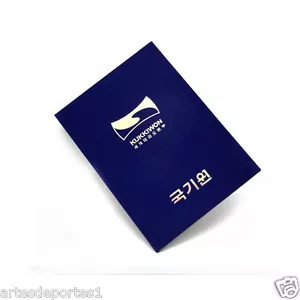Kukkiwon offizieller Taekwondo Zertifikatkoffer Werbetest schwarzer Gürtel WTF KTA - Bild 1 von 10