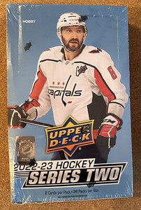 NEW Factory Sealed-2022-23 Upper Deck Series 2-Hockey Card-Hobby Box