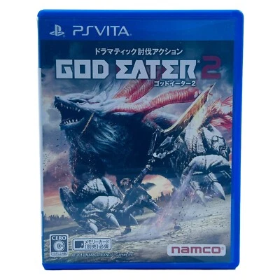 God Eater 2 (Sony PlayStation Vita) CIB Complete Tested Japanese Import Game - Image 1 of 4