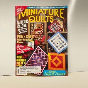Miniature Quilts Vintage Magazines 1997 40+ Patterns Designs Back issues #30 - Foto 1 di 7