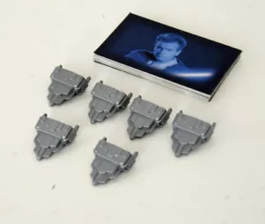 Piezas de juego de mesa Monopoly Star Wars episodio 1 - tarjetas Jedi y 6 apartamentos - Imagen 1 de 1