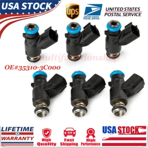 6X Fuel Injectors For Kia Sedona 3.8L V6 2006 2007 2008 2009 2010 353103C000 NEW - Picture 1 of 14