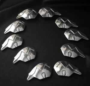 Vintage Sterling Overlay Southwest Bear Concho Gürtel Set - Bild 1 von 10