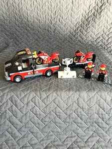 LEGO Town: City: Race: 60084 Racing Bike Transporter COMPLETE • NO MANUAL OR BOX - Picture 1 of 16