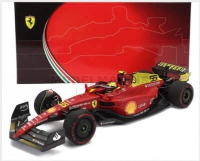 BBR-MODELS BBR221875 FERRARI - F1-75 TEAM SCUDERIA FERRARI N 55 4th MONZA ITALY  - Immagine 1 di 2