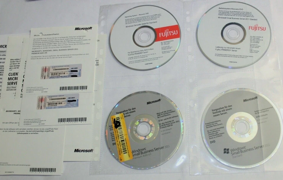 Microsoft Small Business Server 2011 estándar - con complemento premium (SQL) - Fujitsu - Imagen 1 de 1