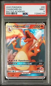 Pokémon Charizard GX - #60 Battle Academy PSA 9 - Picture 1 of 2