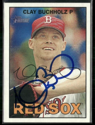 Clay Buchholz Signed 2016 Heritage SP IP Auto #414 - Image 1 of 2