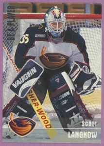 1999 99-00 BE A PLAYER SILVER TRASHERS SCOTT LANGKOW #368 #'d 0333/1000 ROOKIE - Picture 1 of 2
