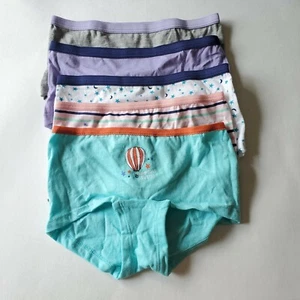 Cat & Jack Girls Underwear Panties Brief Boyshorts 5 Piece - Size 4 - Picture 1 of 3