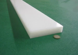 UHMW weißer Balken, 1,00"" dick x 5,00"" Breite x 24"" lang - Bild 1 von 7