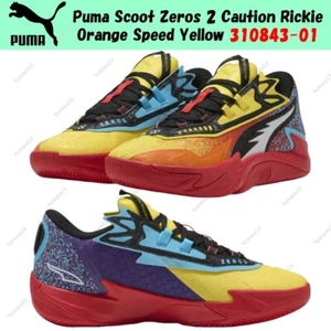 Puma Scoot Zeros 2 Precaución Rickie Naranja Velocidad Amarillo 310843-01 Hom... - Imagen 1 de 8